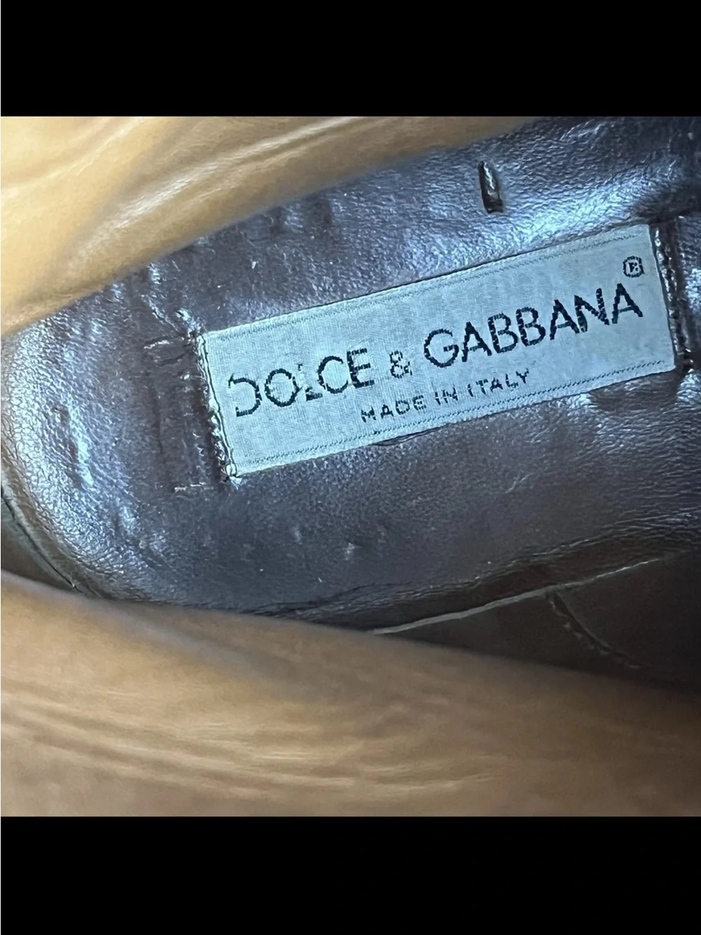 Dolce & Gabbana Men Size 9.5 Boots Leather Lace Up Brown Buckle